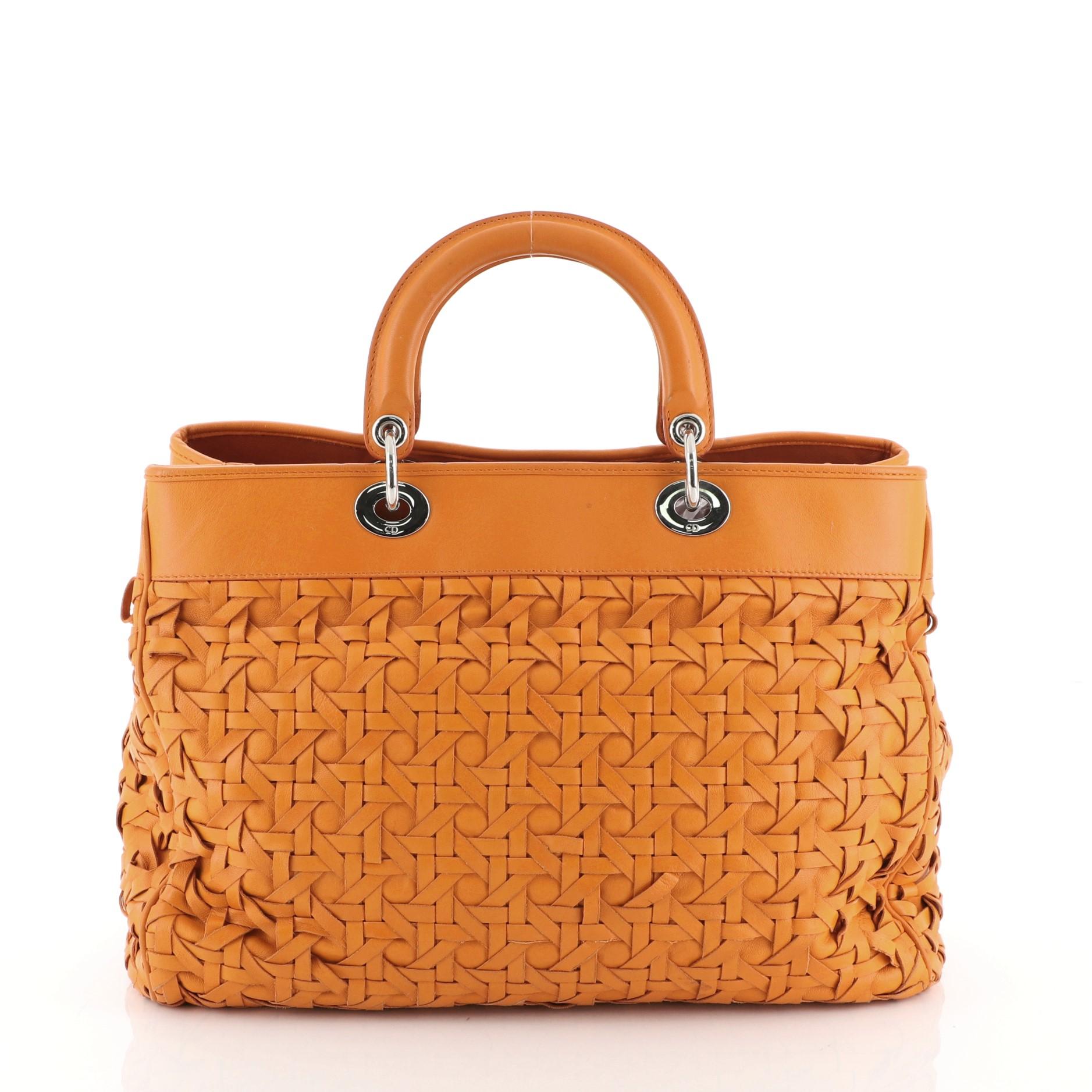 dior woven bag