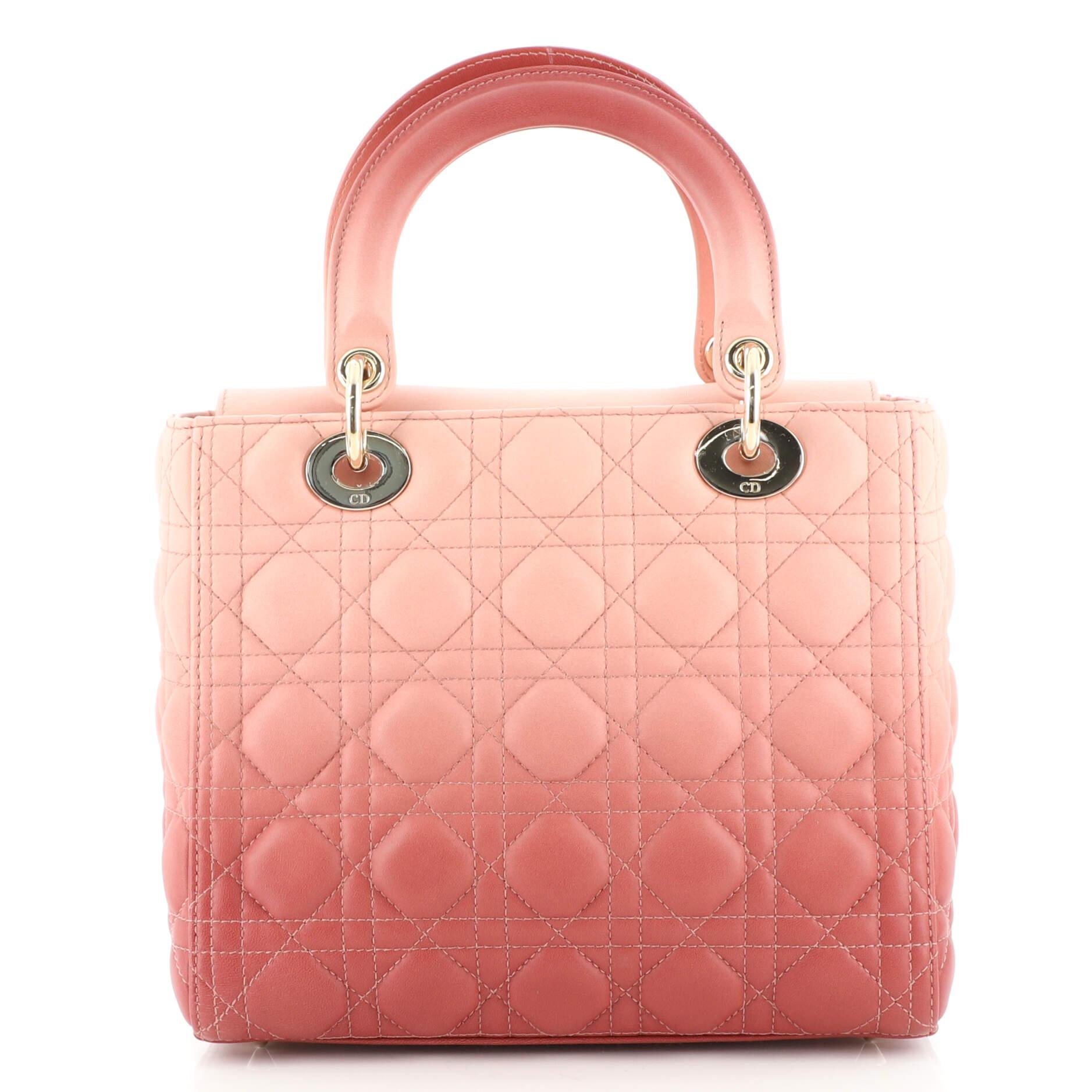 lady dior blush pink