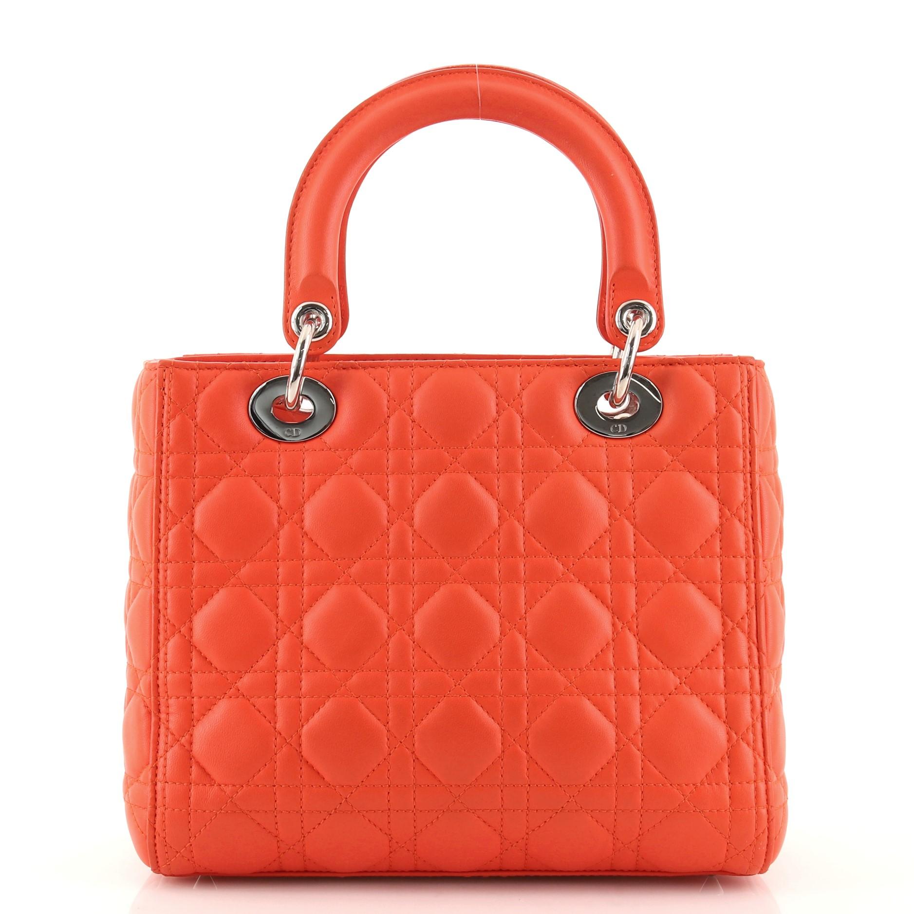 medium lady dior bag