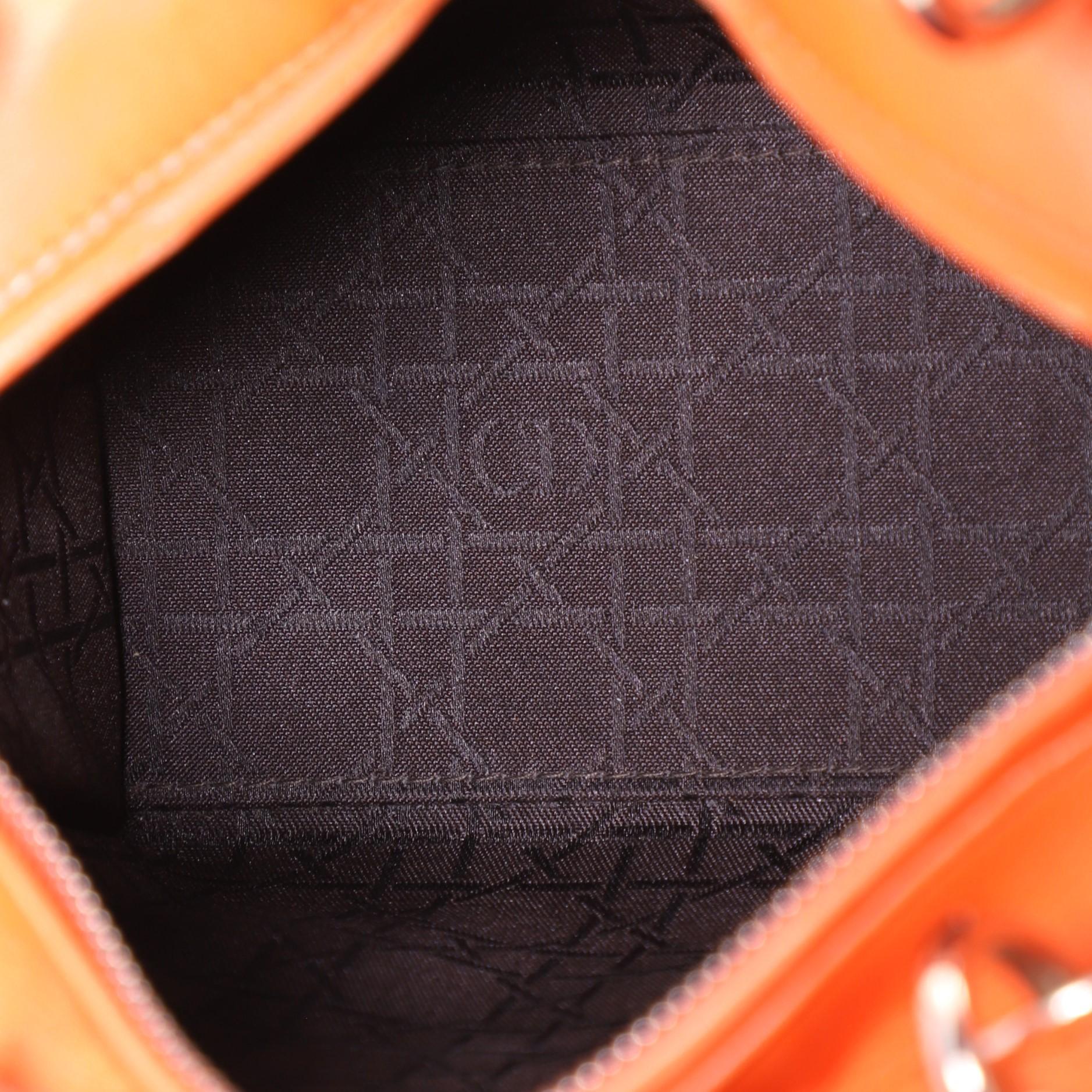 Christian Dior Lady Dior Bag Cannage Quilt Lambskin Medium 4