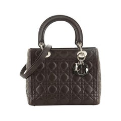 Christian Dior Lady Dior Bag Cannage Quilt Lambskin Medium