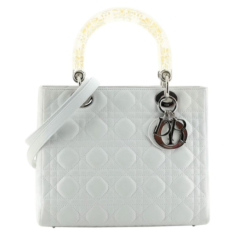 lady dior medium grey