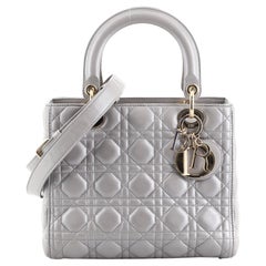 Christian Dior Lady Dior Bag Cannage Quilt Lambskin Medium