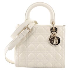 Christian Dior Lady Dior Bag Cannage Quilt Lambskin Medium