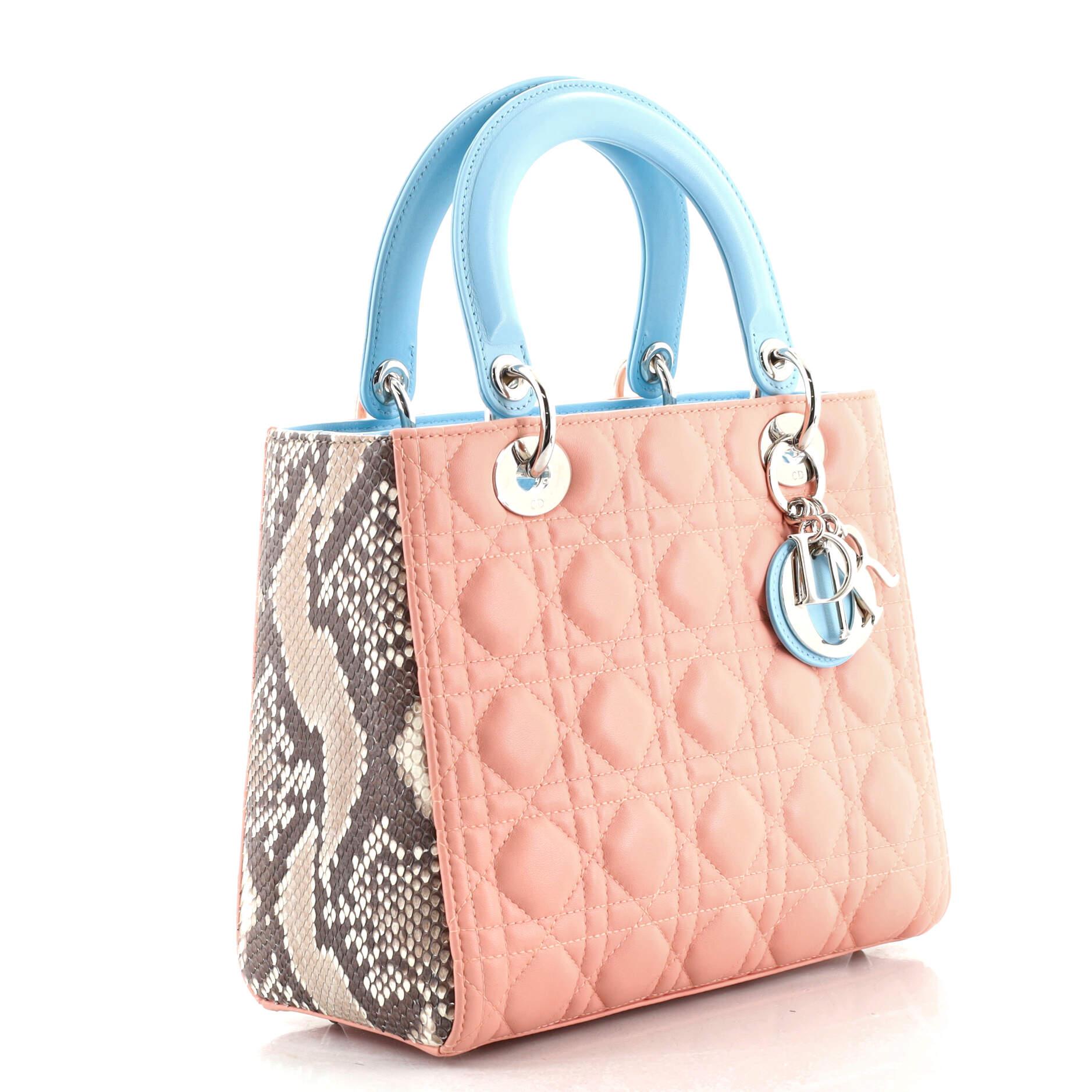 lady dior python