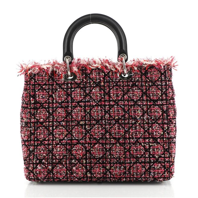 christian dior tweed bag