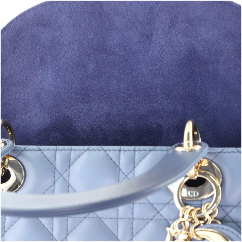 Women's or Men's Christian Dior Lady Dior Bag Gradient Cannage Quilt Lambskin Medium