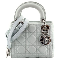 Christian Dior Lady Dior Tasche Genarbtes Kalbsleder Mini