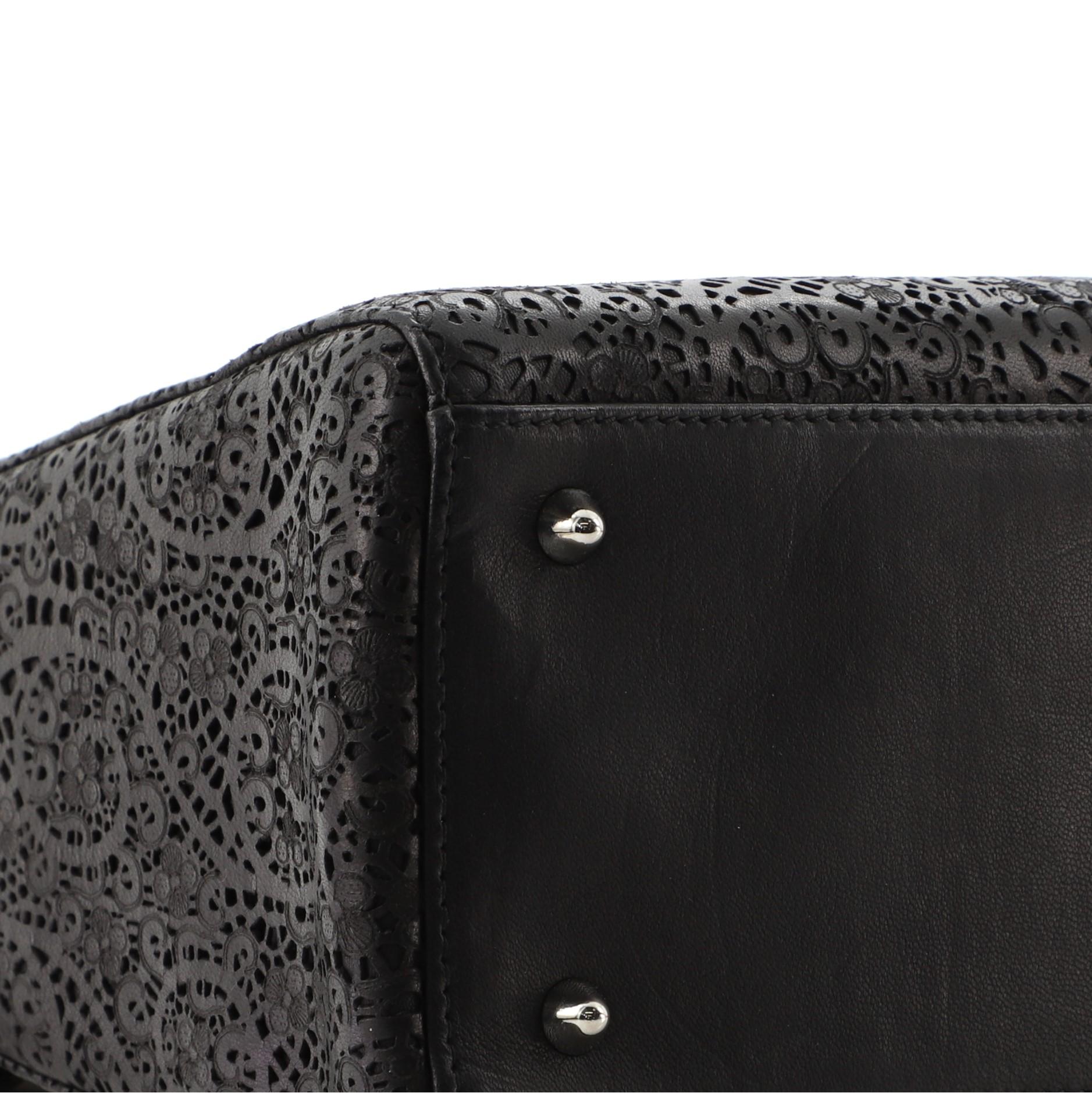 Women's or Men's Christian Dior Lady Dior Bag Laser Cut Lace Medium