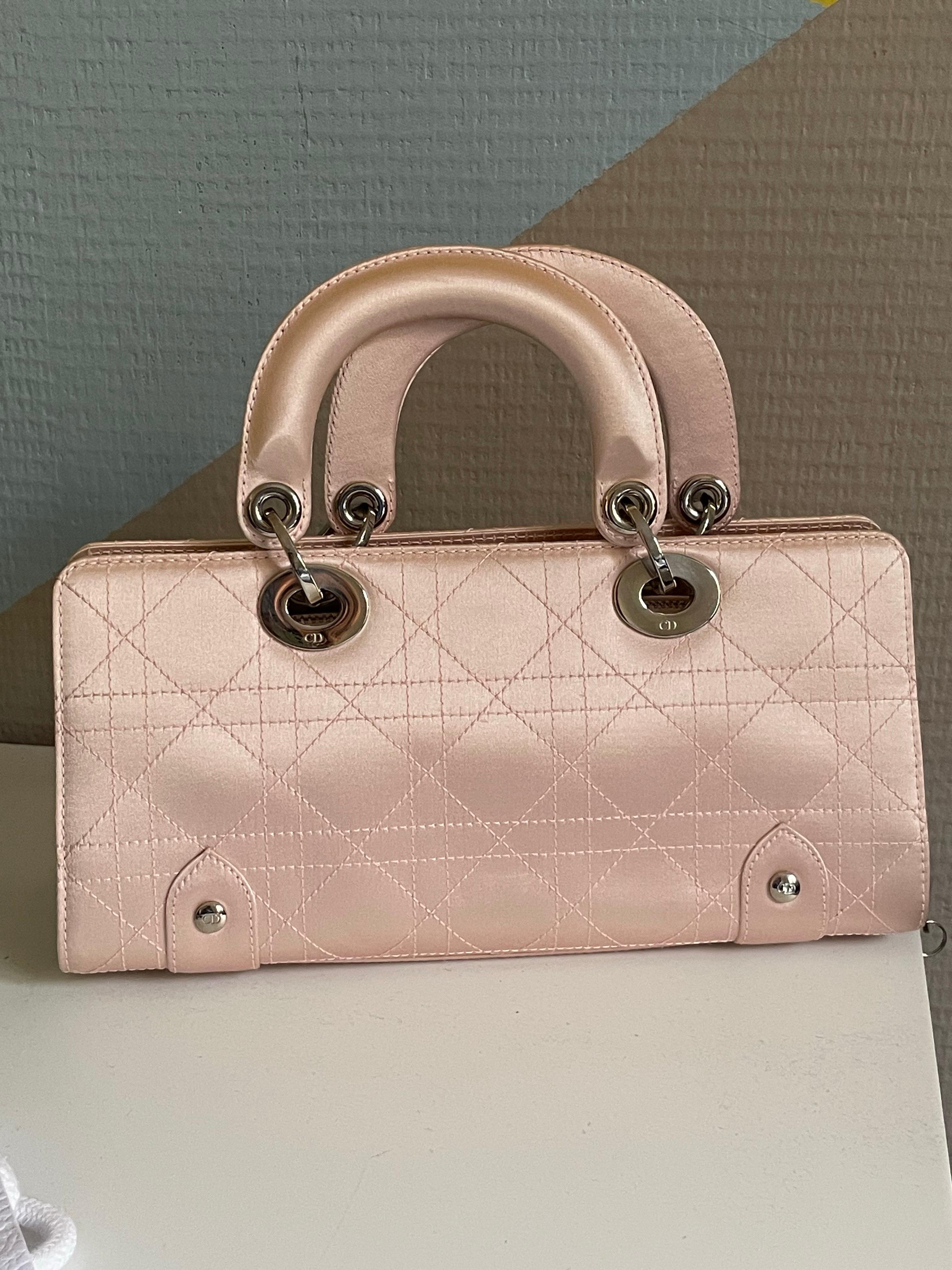 Marron CHRISTIAN DIOR Sac Lady Dior édition limitée en vente