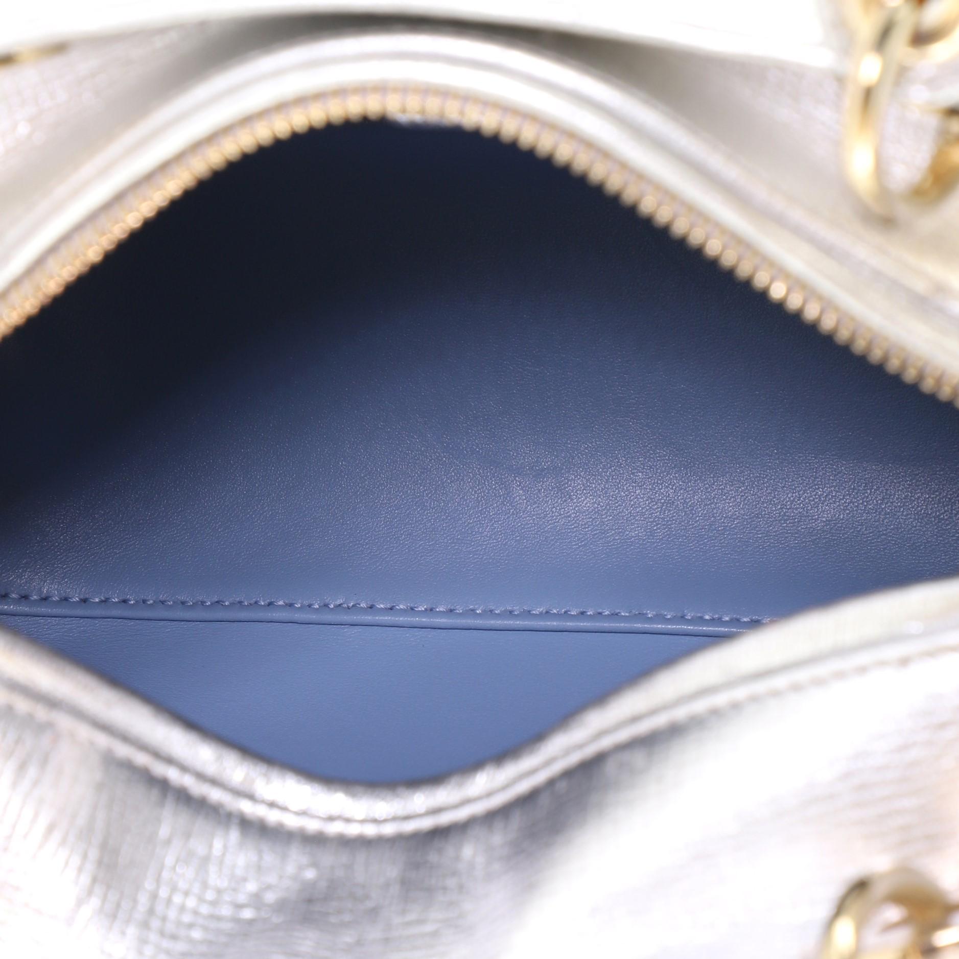 Christian Dior Lady Dior Tasche Patch verschönertes Leder Medium 1