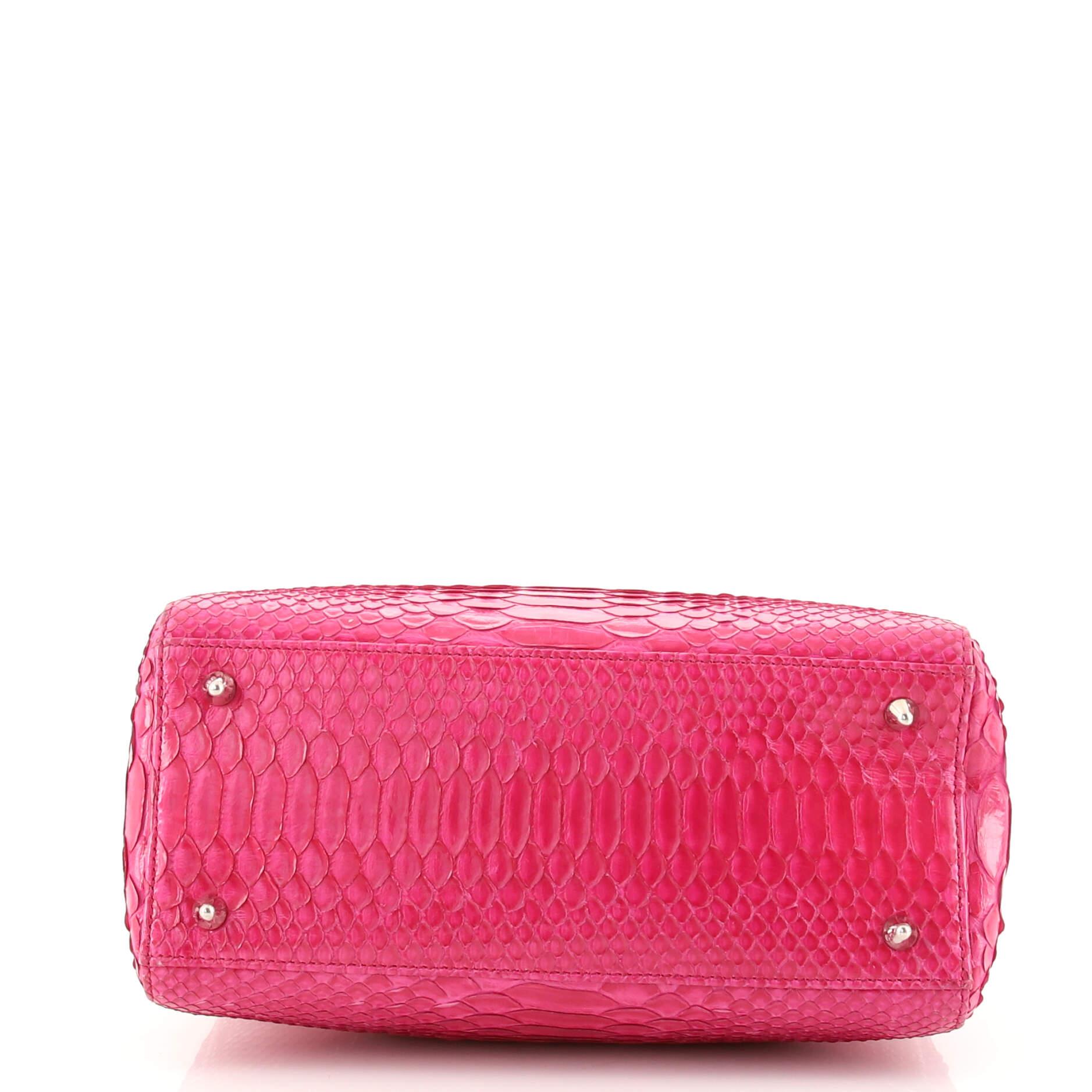 lady dior python bag price