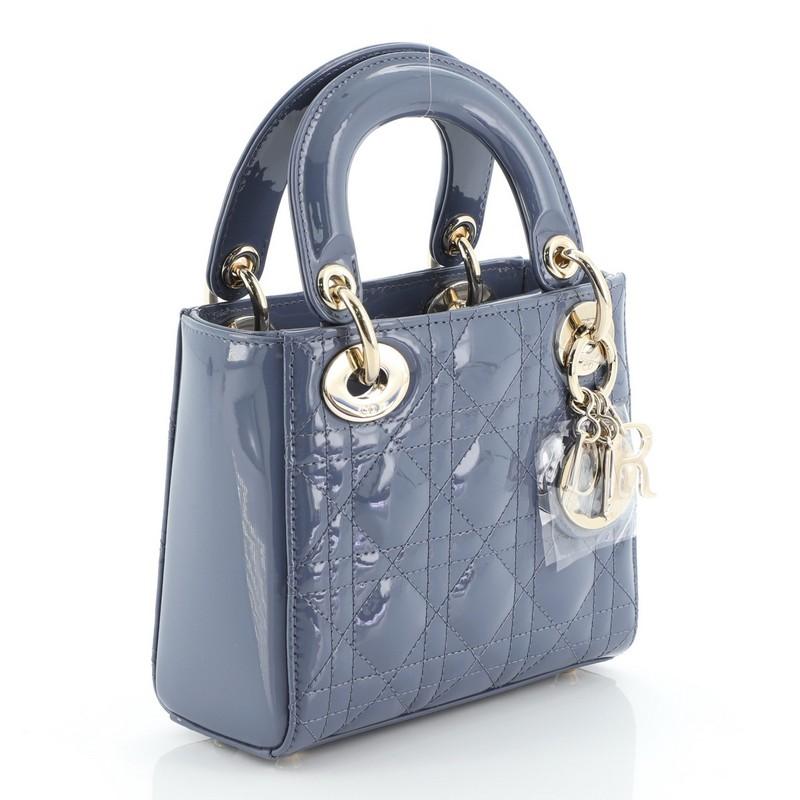 lady dior mini patent
