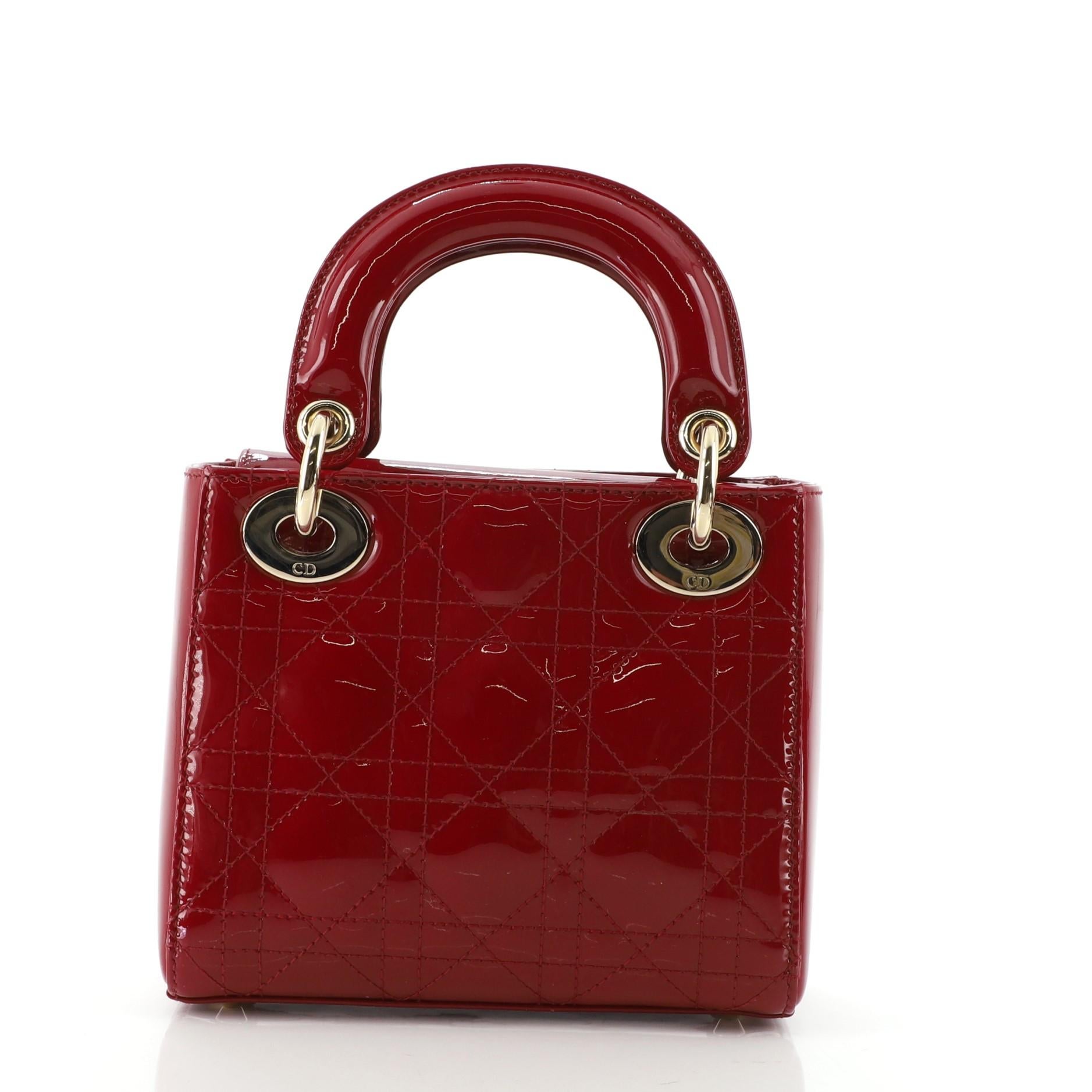 dior red small bag
