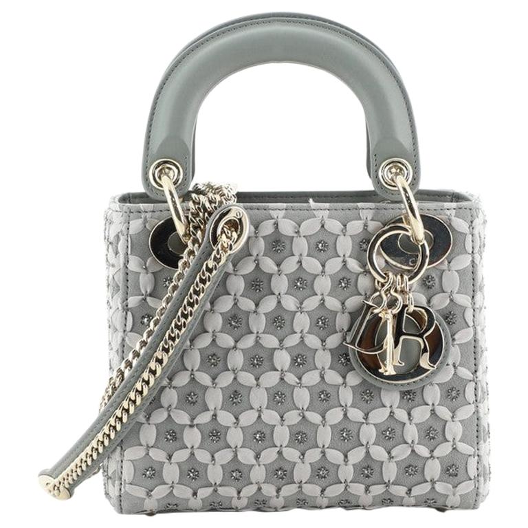mini lady dior with chain