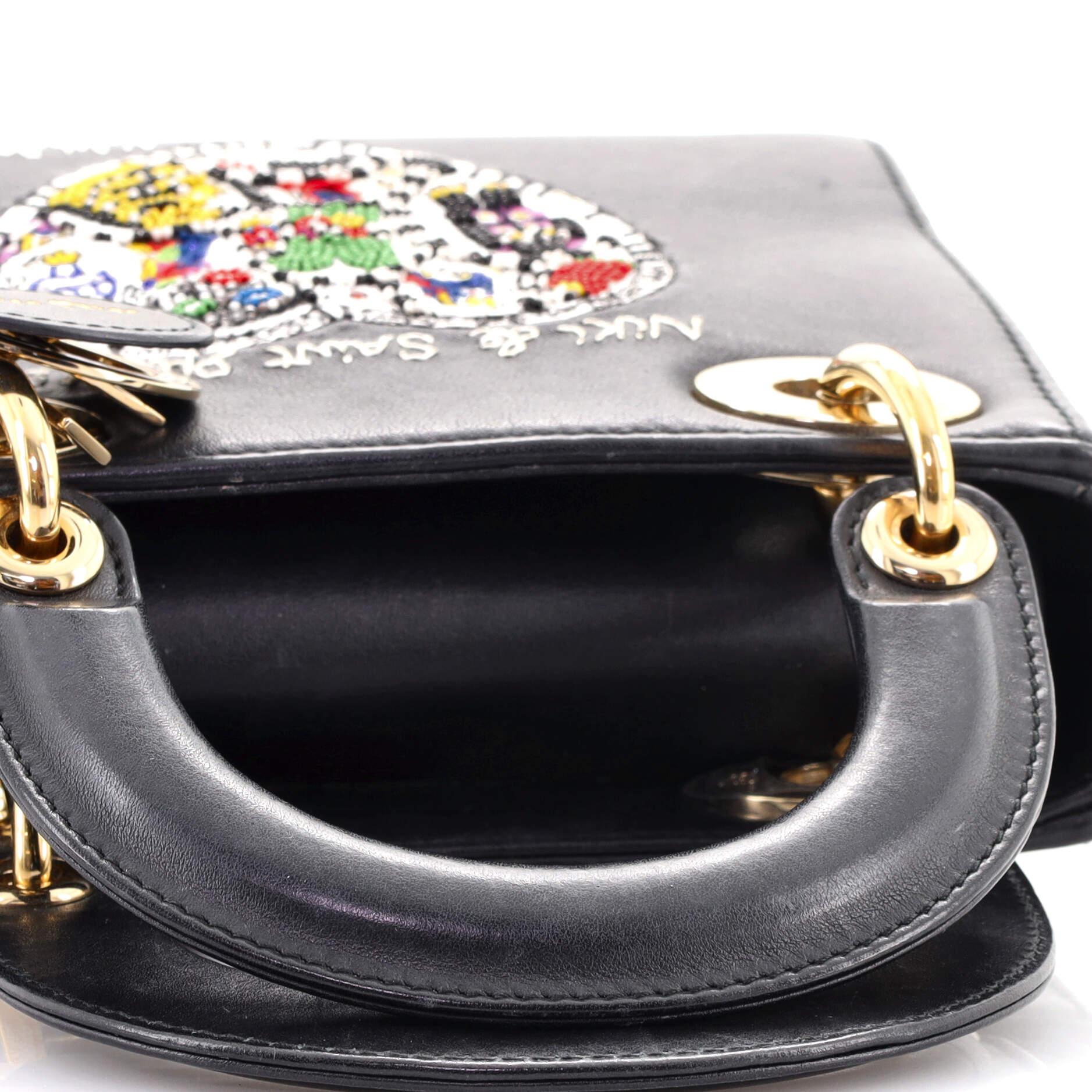 Christian Dior Lady Dior Chain Bag Limited Edition Niki de Saint Phalle Embroide 1