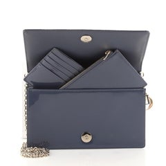 Christian Dior Lady Dior Chain Pouch Cannage Quilt Patent