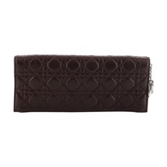 Christian Dior Lady Dior Clutch Cannage Quilt Leather