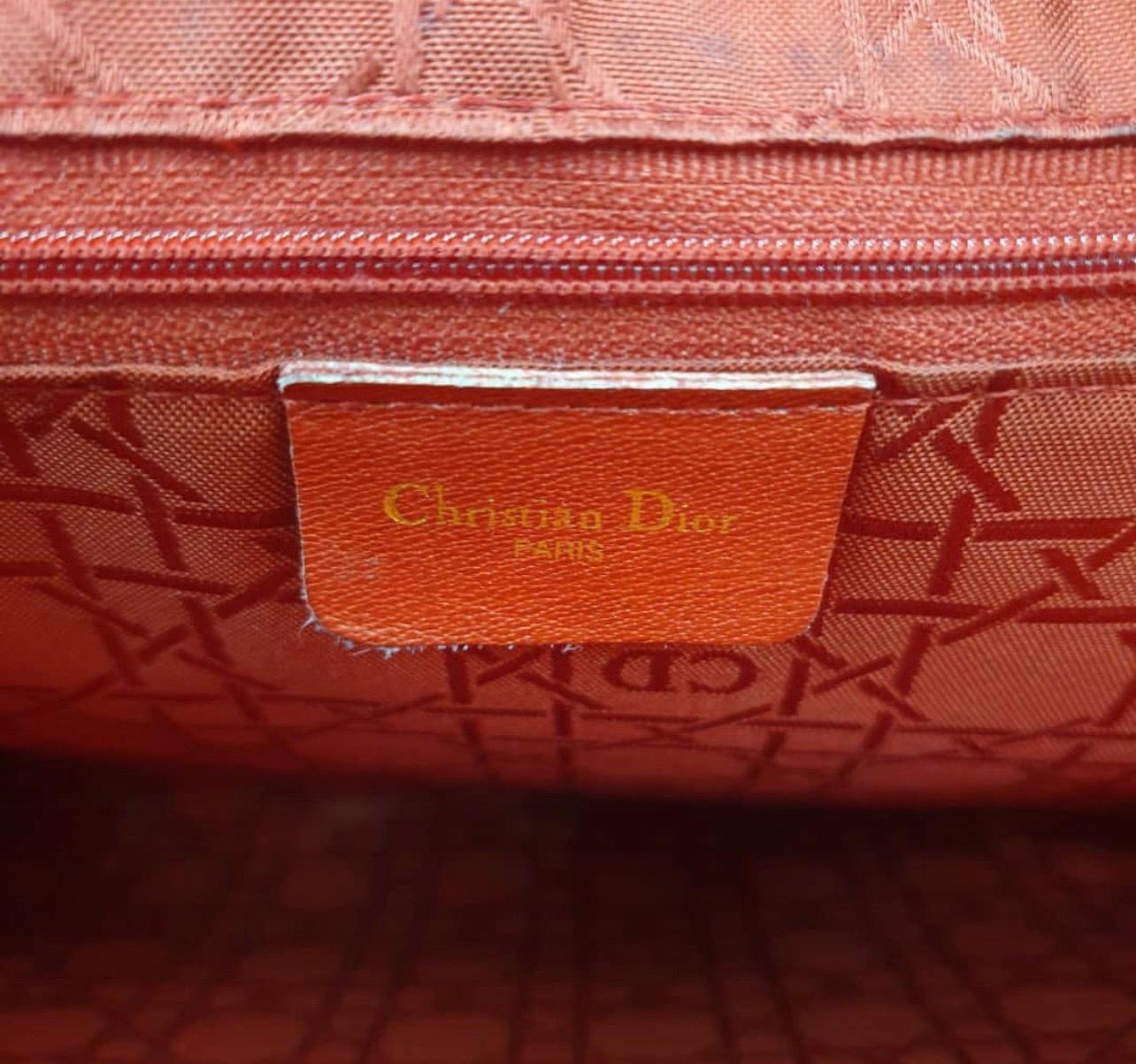 Christian Dior  Lady  Dior GM Canvas Black Bag 1