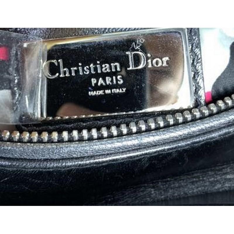 Christian Dior Lady Dior Handbag Anselm Reyle Cannage Quilt Leather Medium 1