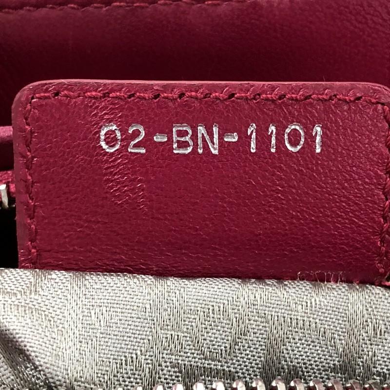Christian Dior Lady Dior Handbag Cannage Quilt Lambskin Medium 5