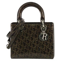 Christian Dior Lady Dior Handbag Ultimate Embossed Patent Medium