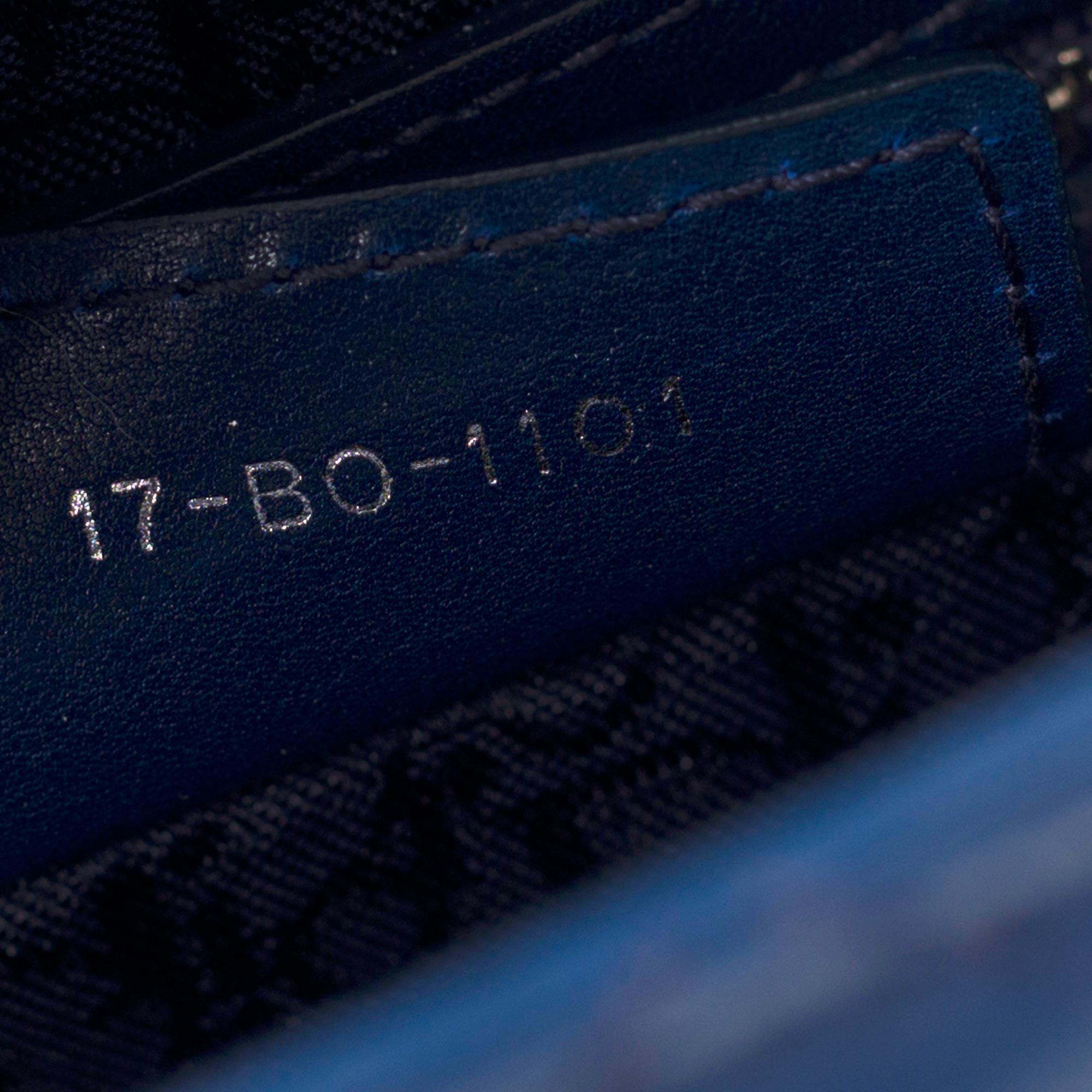 christian dior blue handbolsa