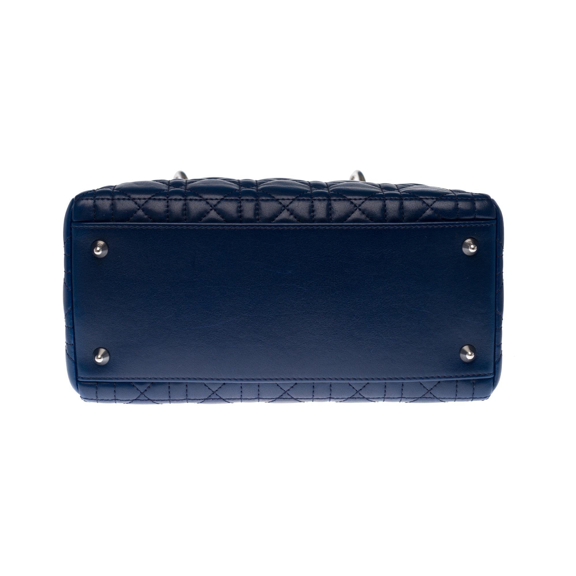 christian dior blue handbolsa