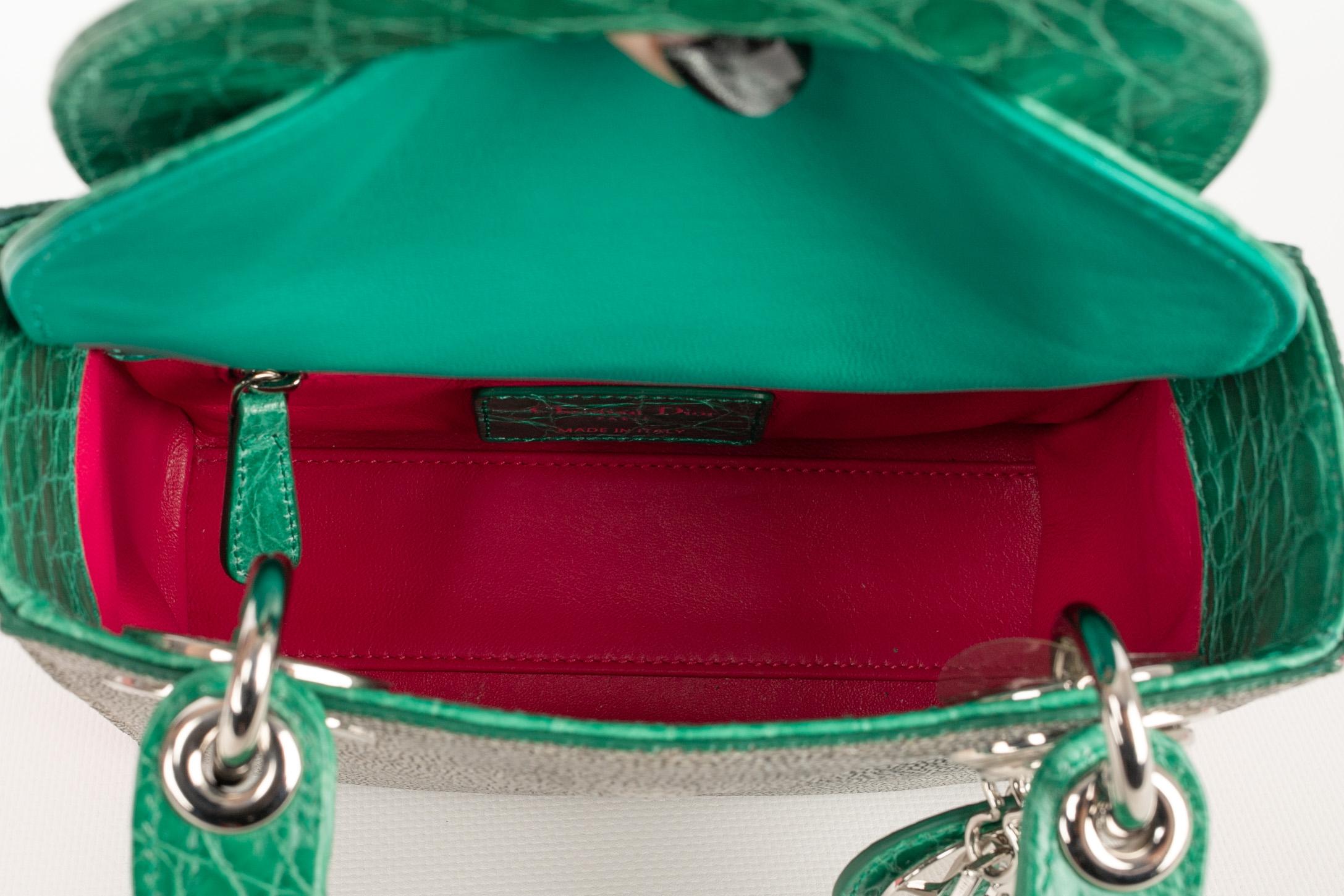 Christian Dior 'Lady Dior mini' bag 2013 For Sale 5