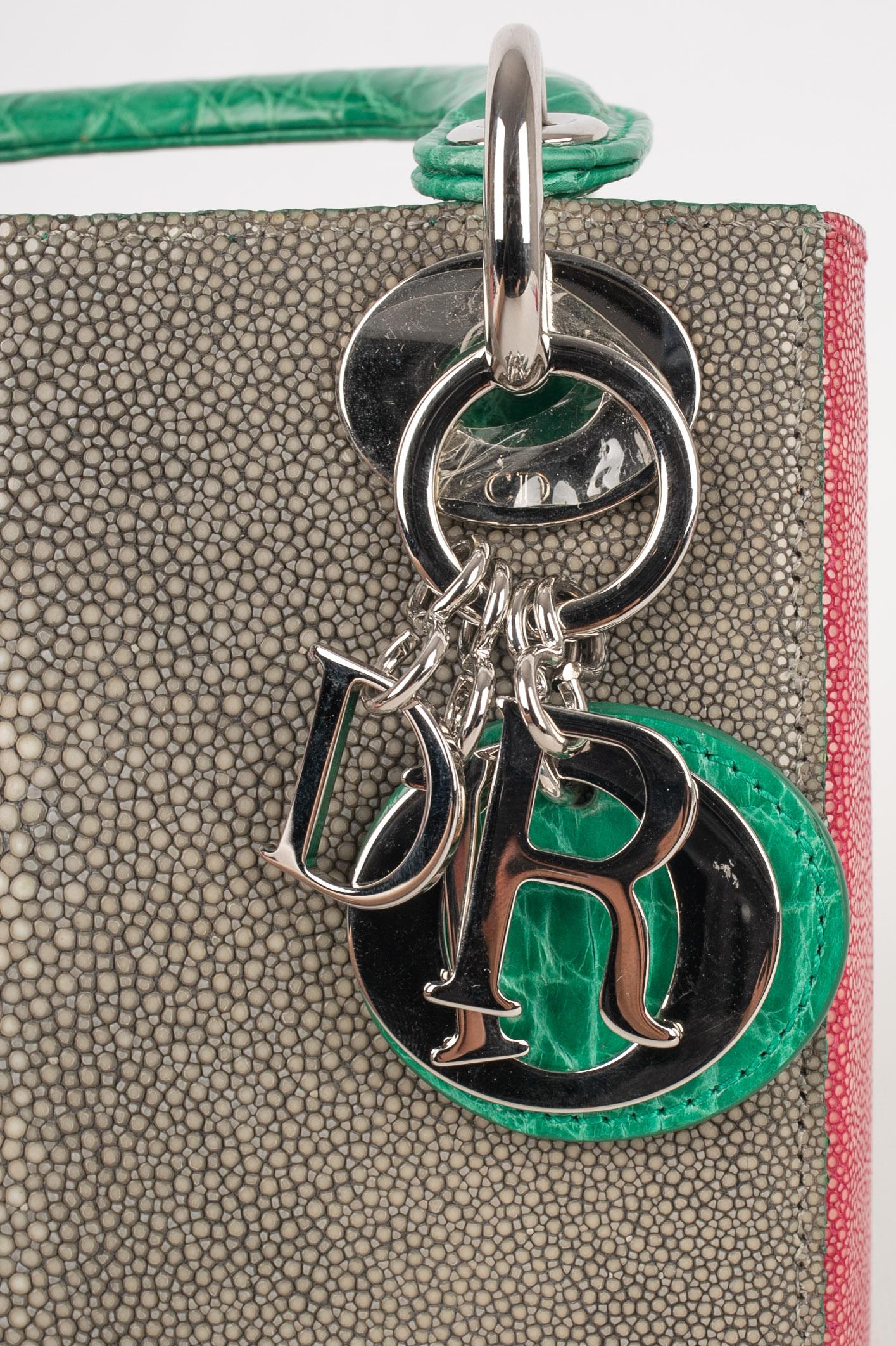 Christian Dior 'Lady Dior mini' bag 2013 For Sale 2