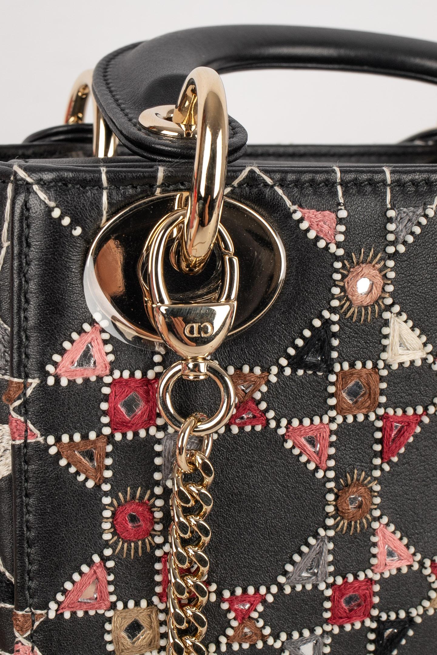 Christian Dior 'Lady Dior mini' bag' 2019 For Sale 8