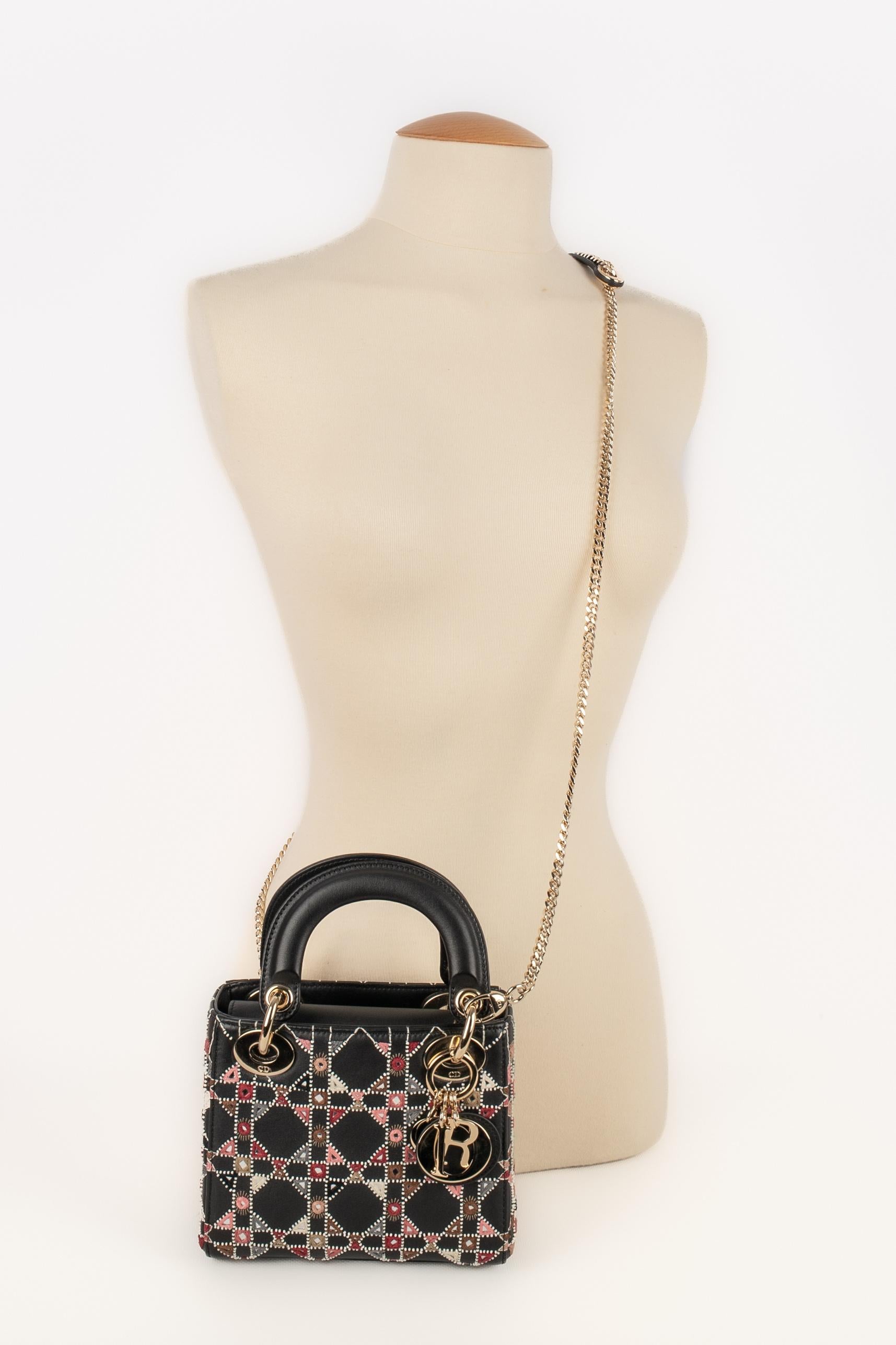 Christian Dior 'Lady Dior mini' bag' 2019 For Sale 9