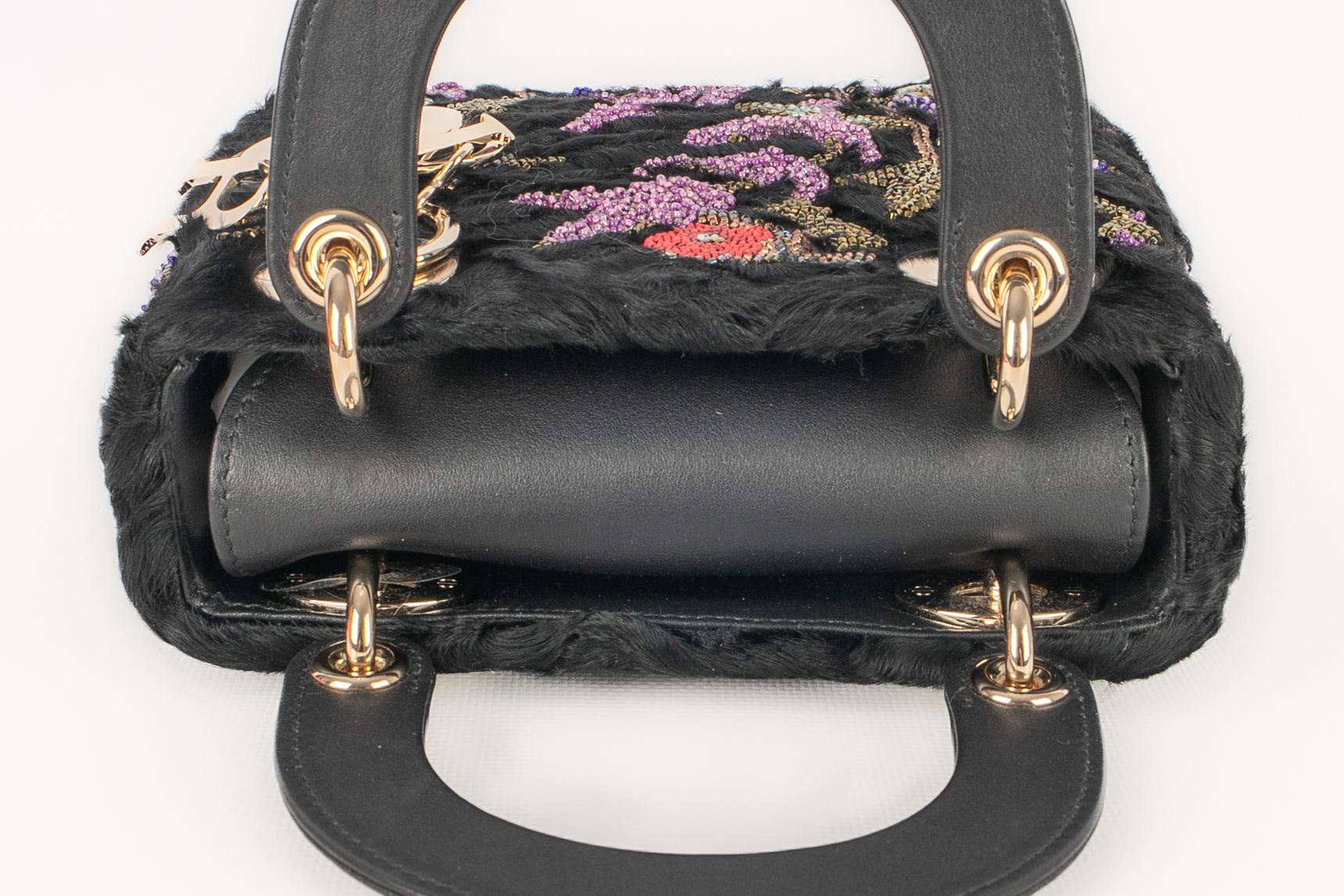 Christian Dior 'Lady Dior mini' bag Limited Edition 2019 For Sale 2