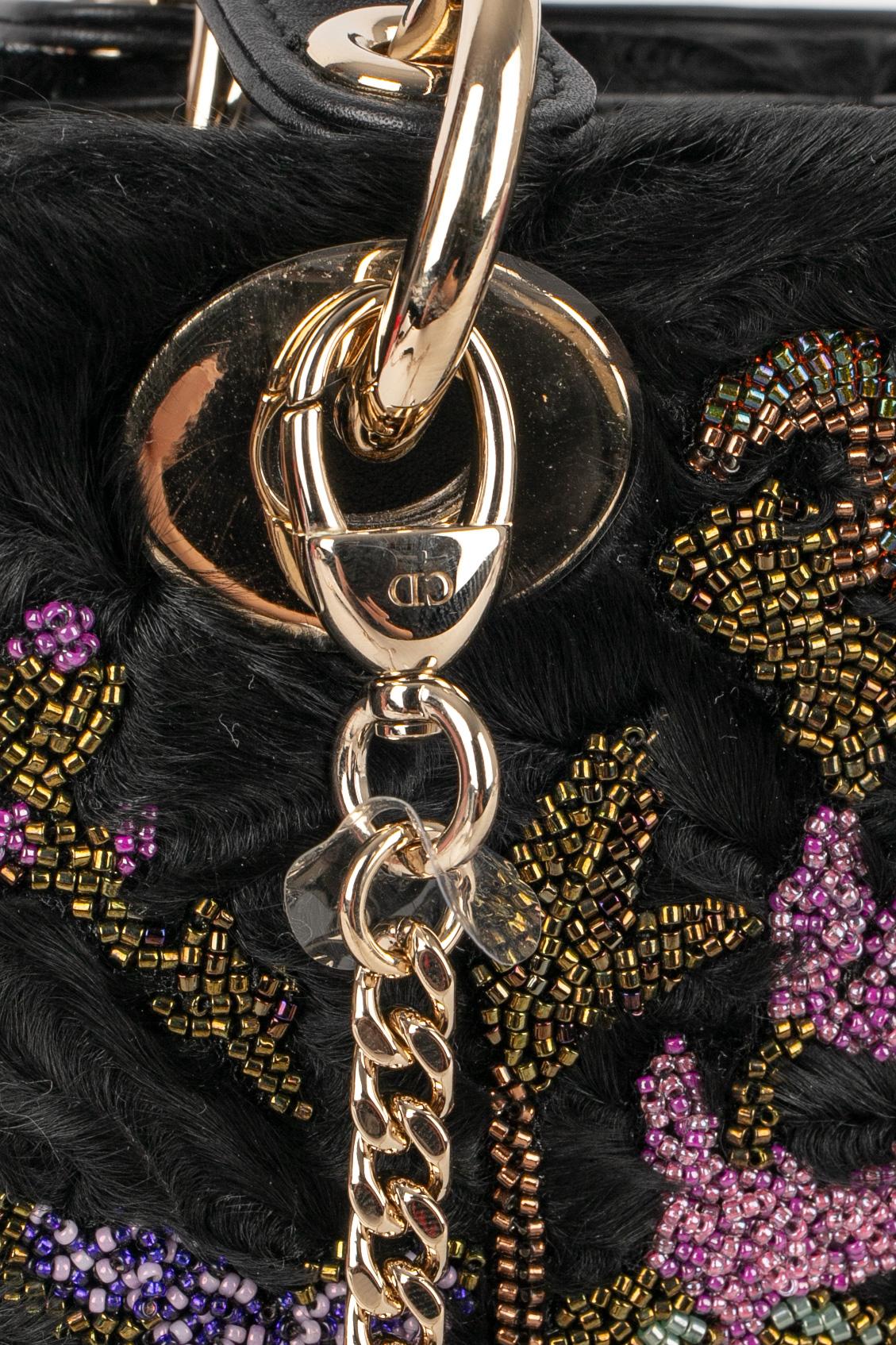 Christian Dior 'Lady Dior mini' bag Limited Edition 2019 For Sale 4