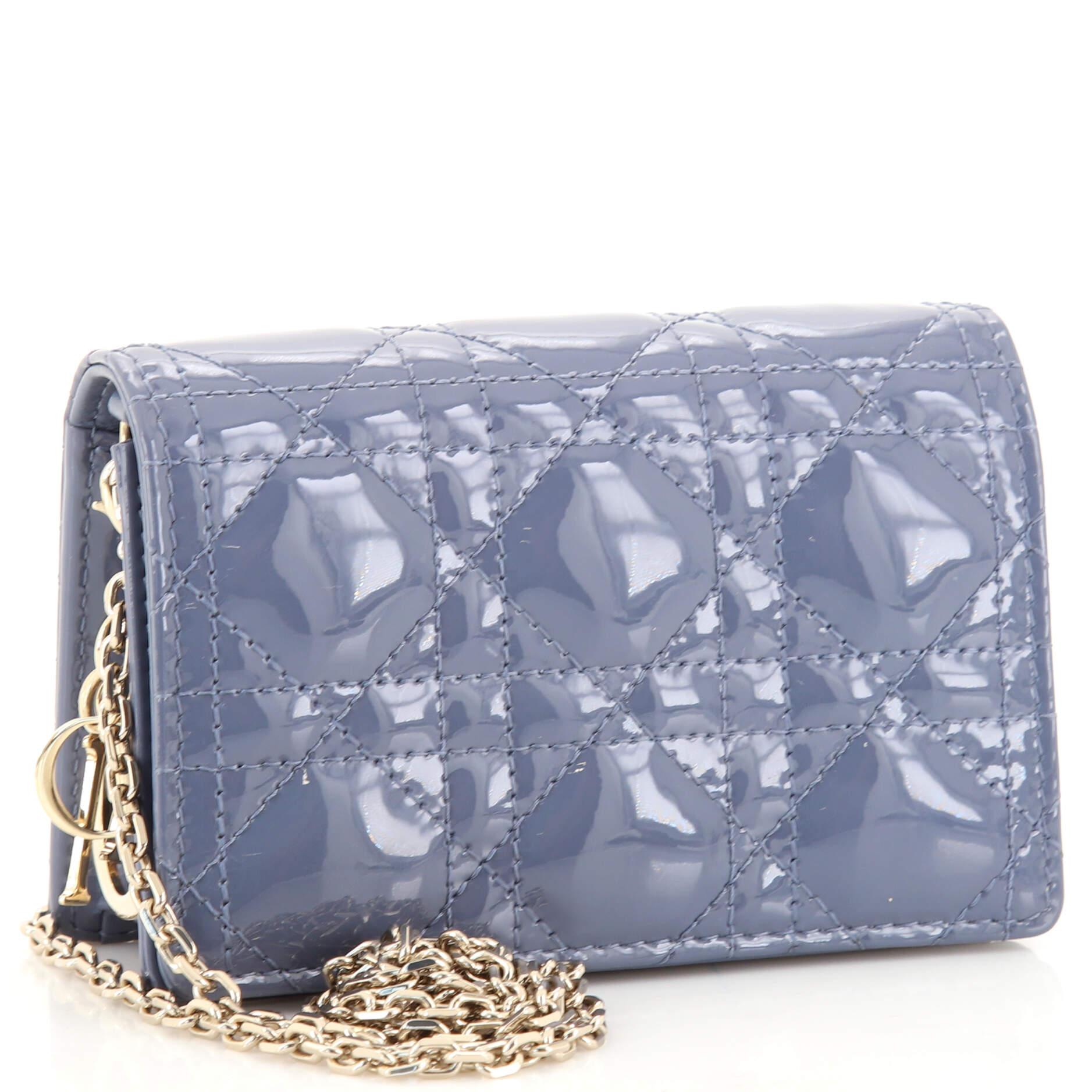 lady dior nano pouch