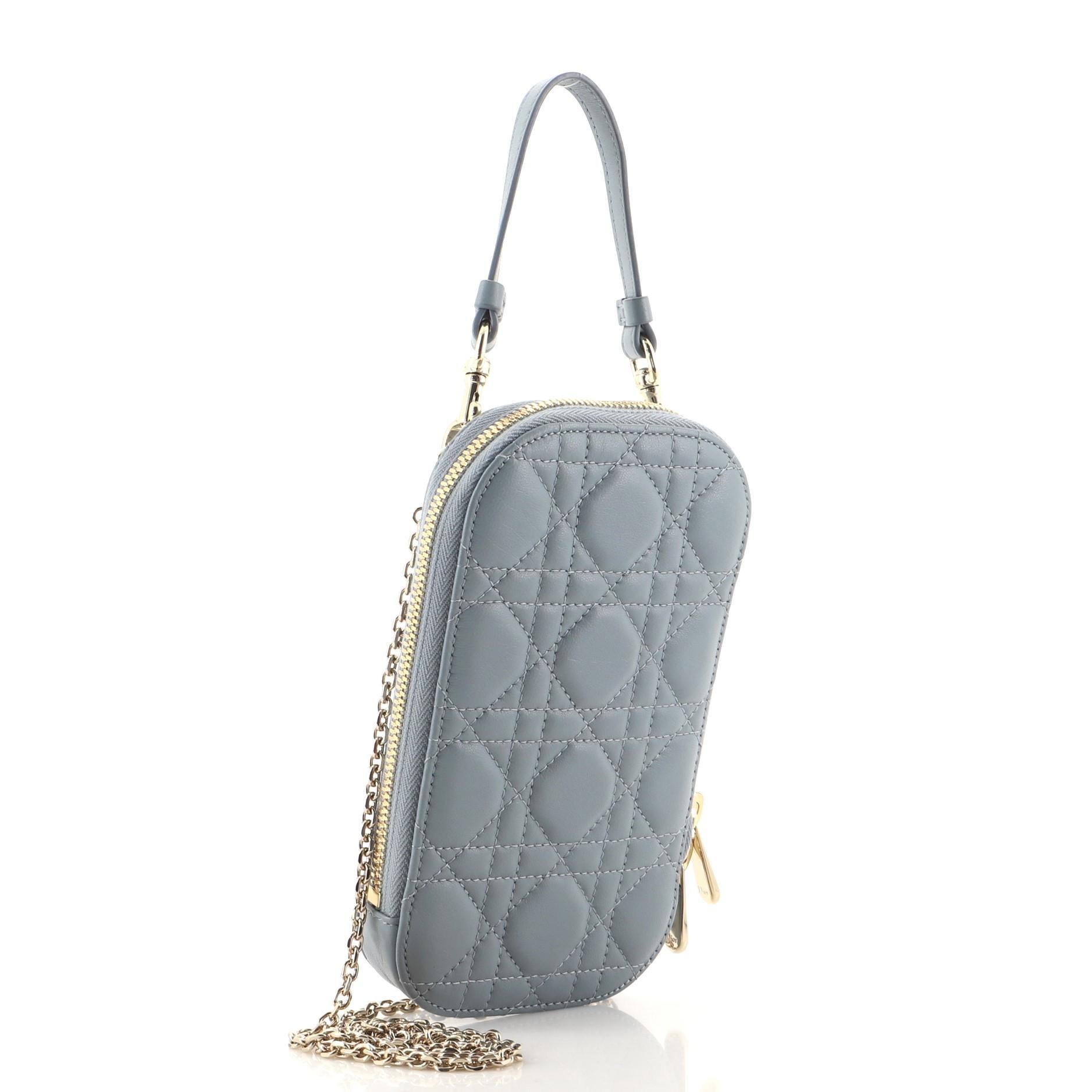Dior mobile bag top