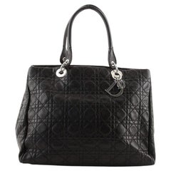 Christian Dior Lady Dior Soft Tote Cannage Quilt Lambskin Large