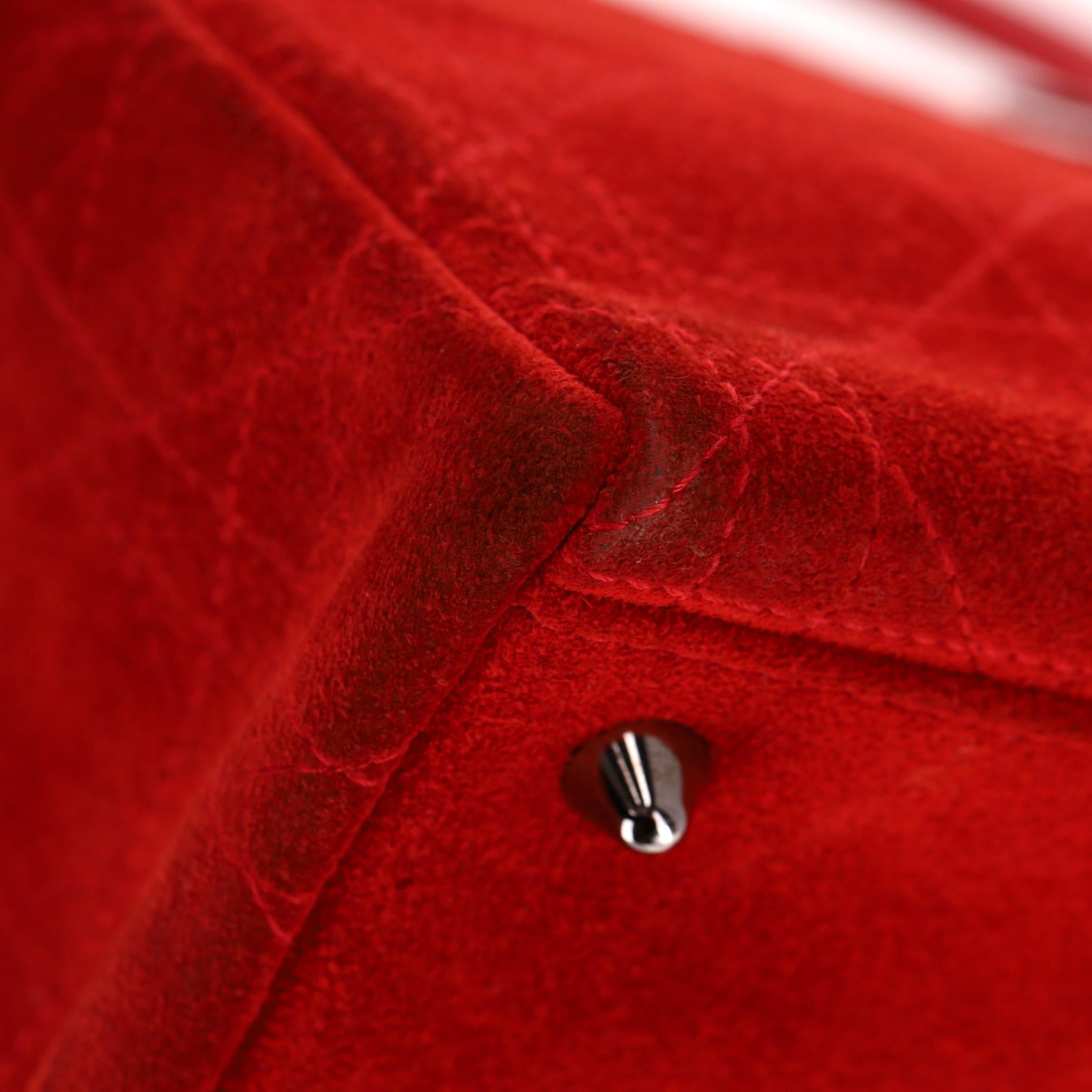 Christian Dior Stitch by Stitch by Stitch, sac moyen en daim en vente 8