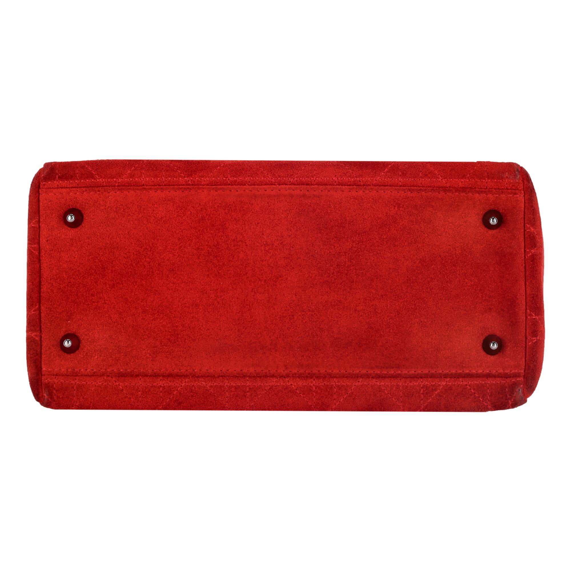 Christian Dior Stitch by Stitch by Stitch, sac moyen en daim en vente 1
