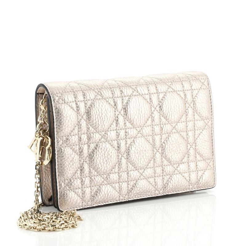 lady dior wallet on chain price