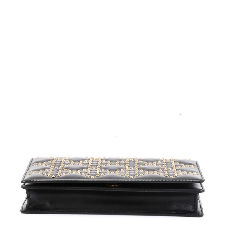 dior coin purse with chain