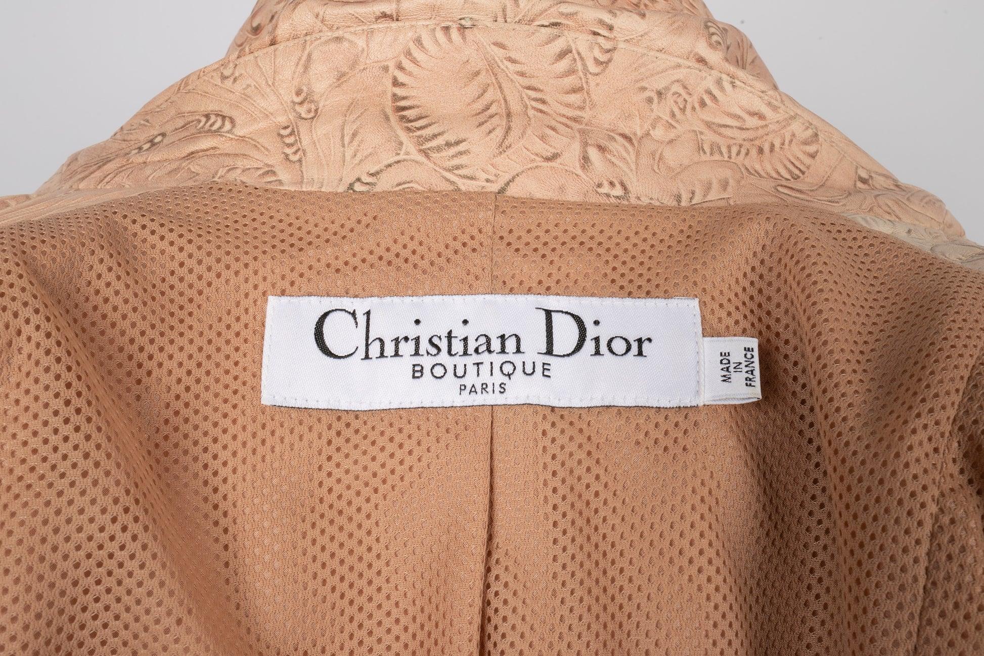 Christian Dior Lamb Leather Jacket, 2006 6