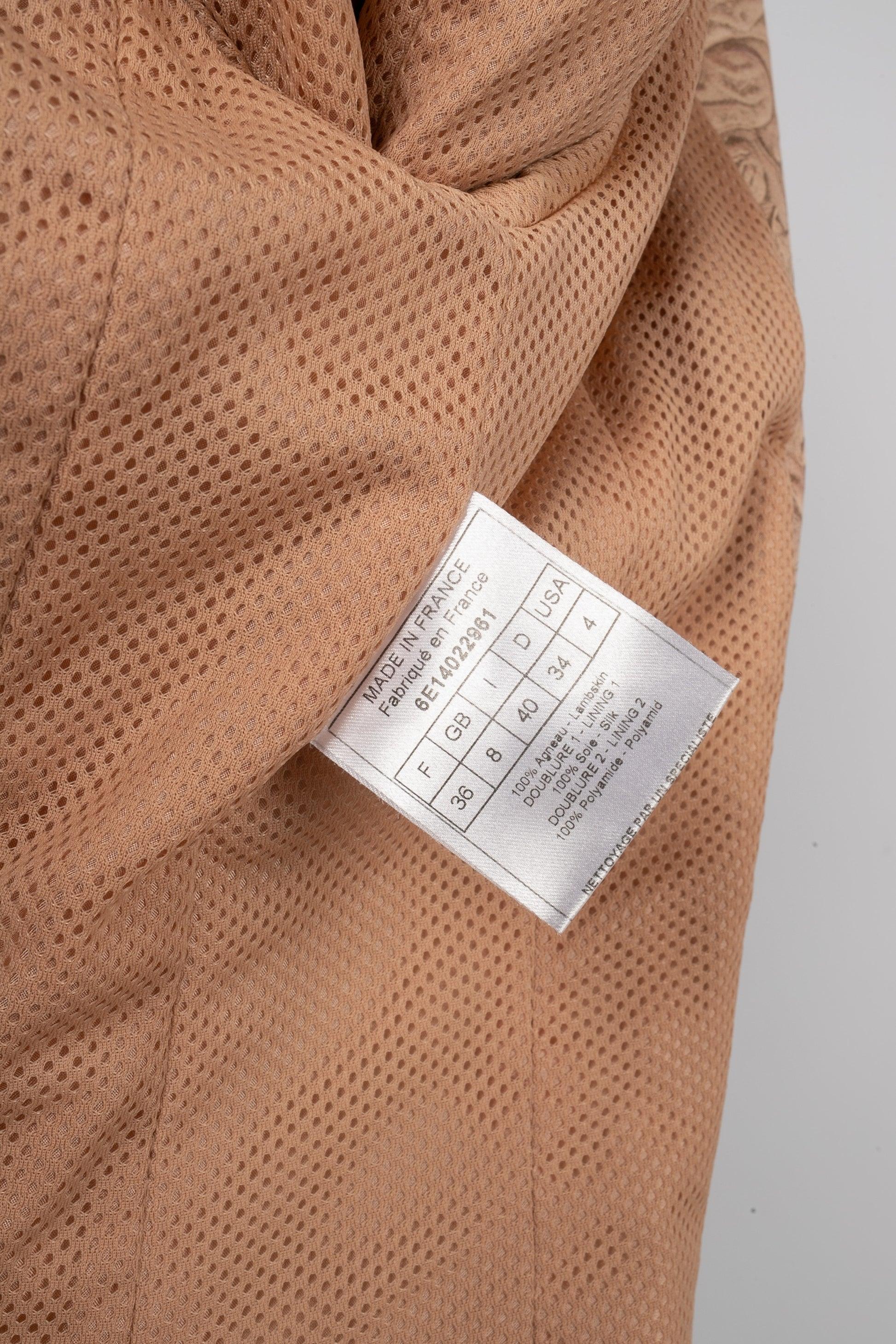 Christian Dior Lamb Leather Jacket, 2006 5