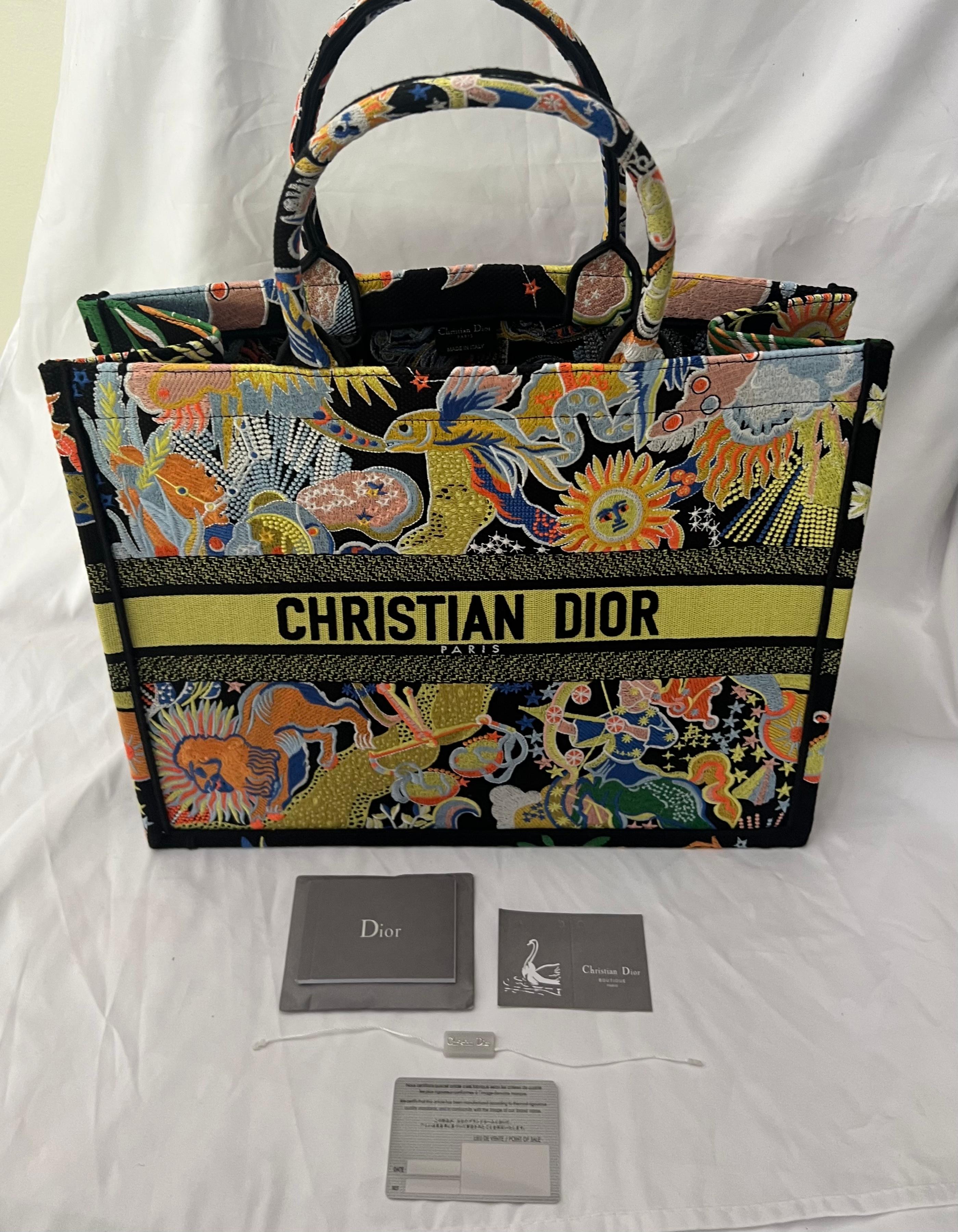Christian Dior Large Book Tote  7