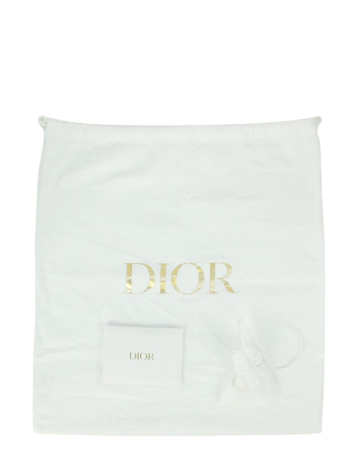 Christian Dior Latte Embroidery Around the World Motif Medium Lady D-Lite Bag For Sale 5
