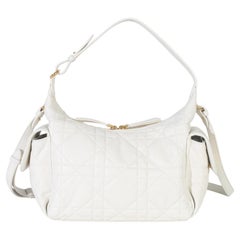 Bolso D-Dream Mediano Christian Dior Latte Piel de Cordero Macrocannage