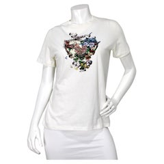 Maglietta grafica "Le Coeur en Fleurs" di Christian Dior