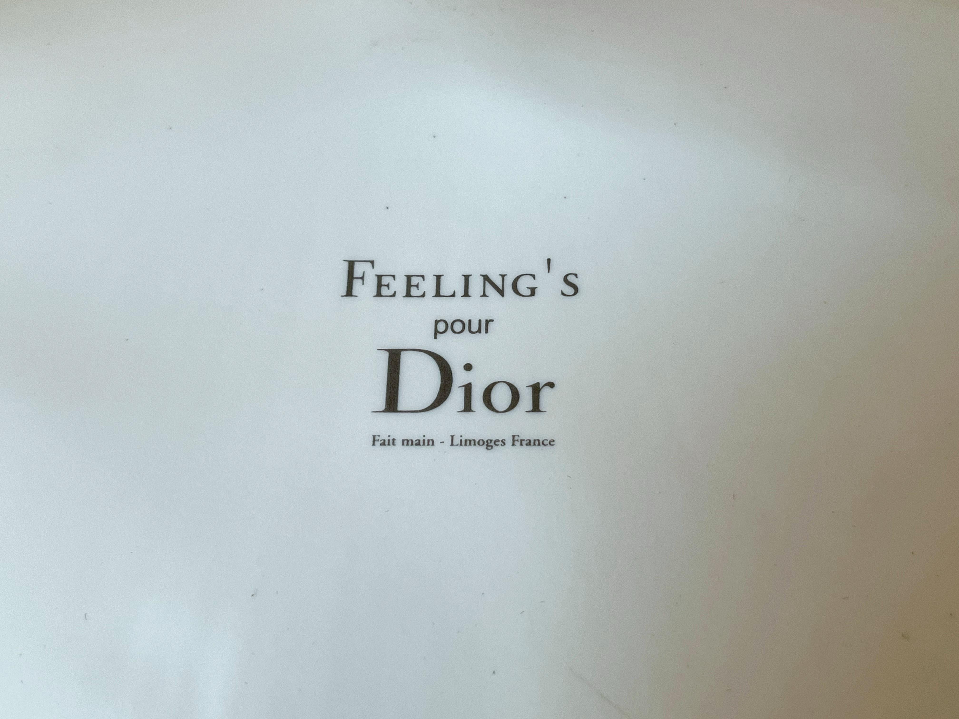 Piastra a foglie Christian Dior in vendita 4