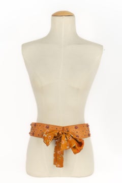 Christian Dior leather belt