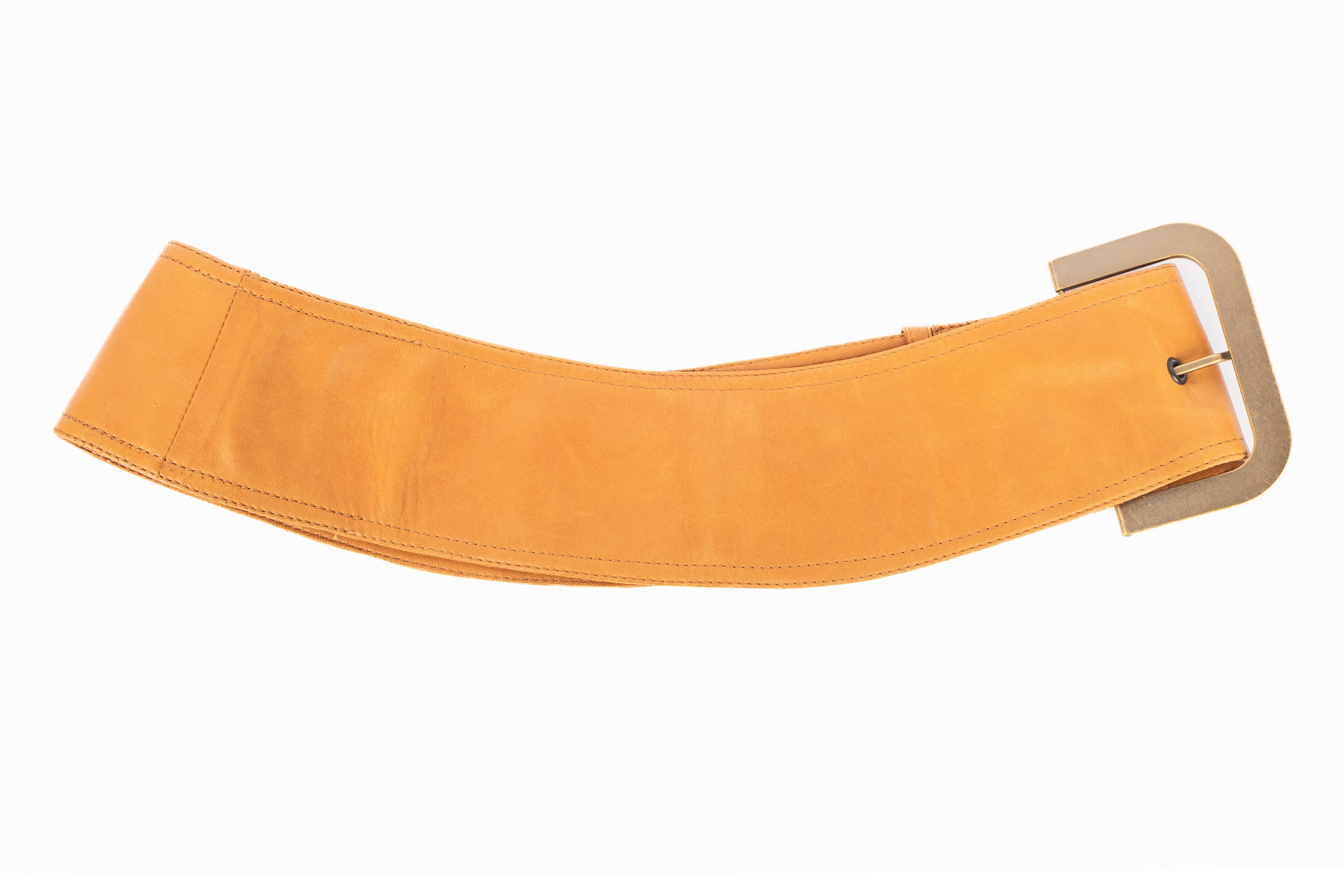 Cintura in pelle Christian Dior in vendita 3